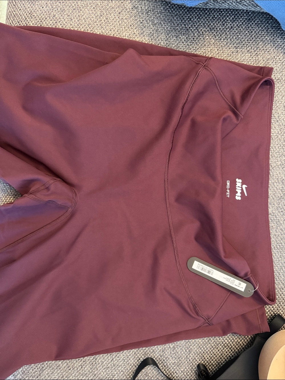 Nike Burgundy Dri-FIT Leggings